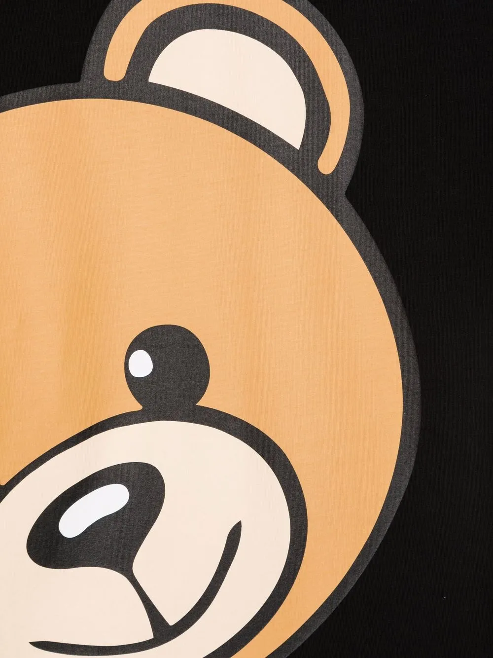 фото Moschino kids футболка с логотипом teddy