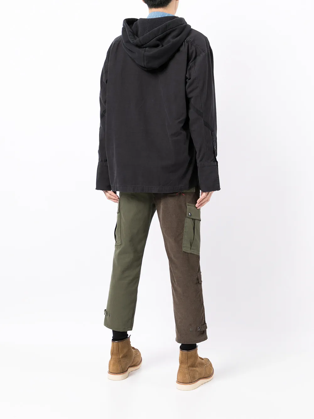 фото Greg lauren куртка с капюшоном