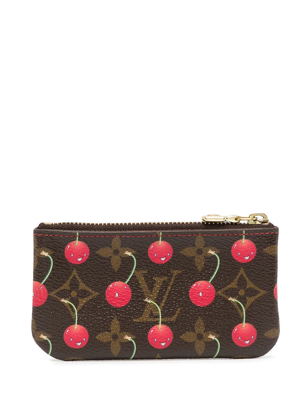 фото Louis vuitton кошелек для монет pochette cles 2005-го года с монограммой