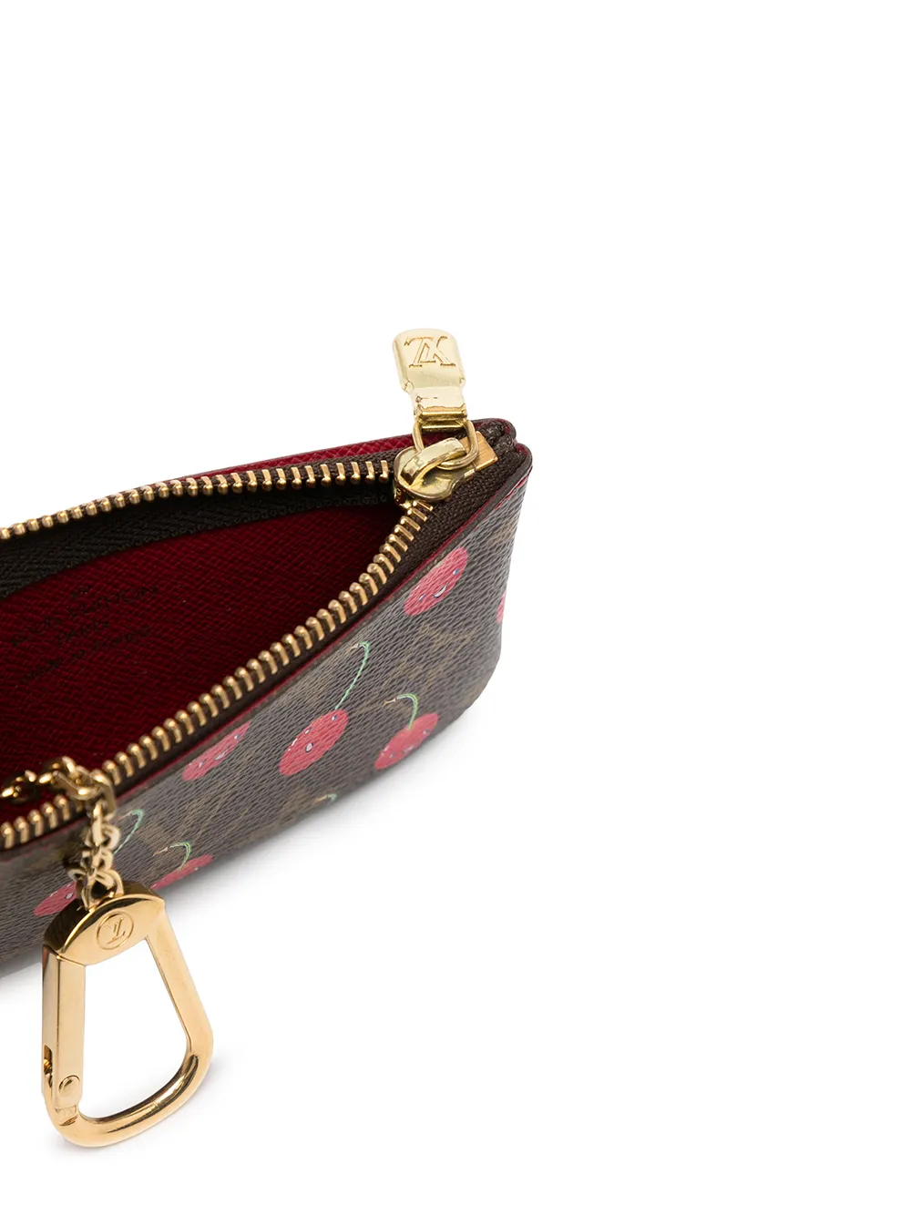 фото Louis vuitton кошелек для монет pochette cles 2005-го года с монограммой