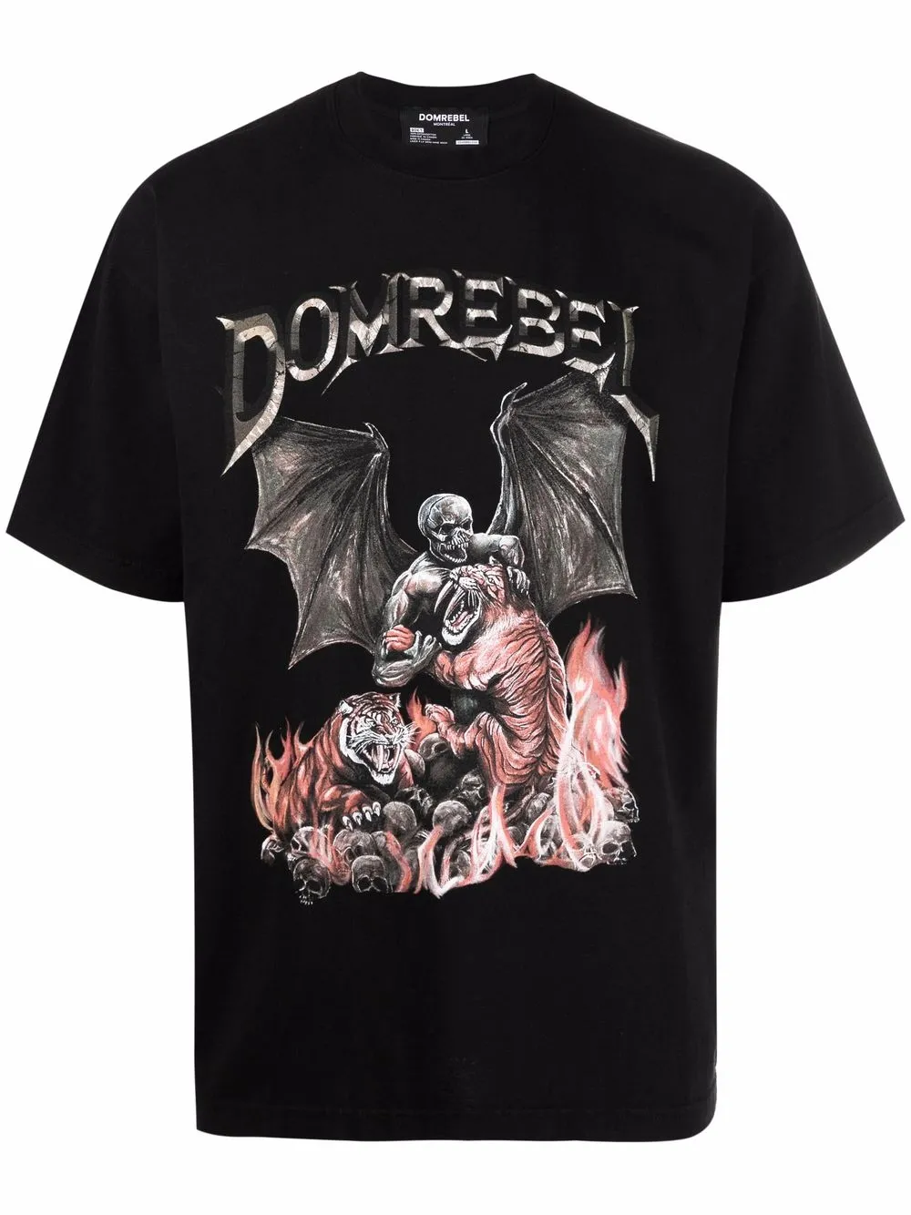 фото Domrebel футболка с графичным принтом