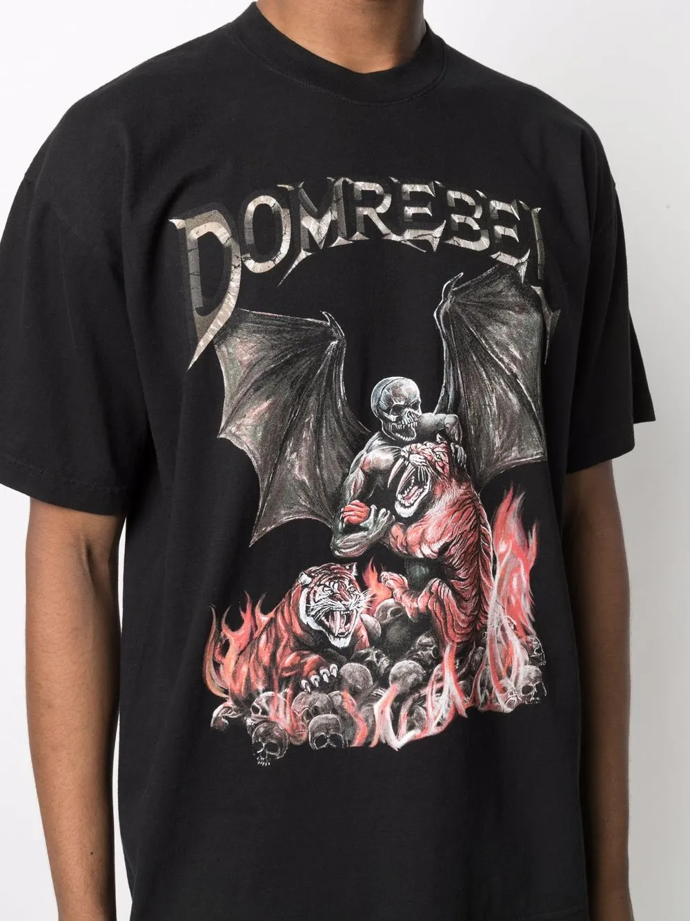 фото Domrebel футболка с графичным принтом