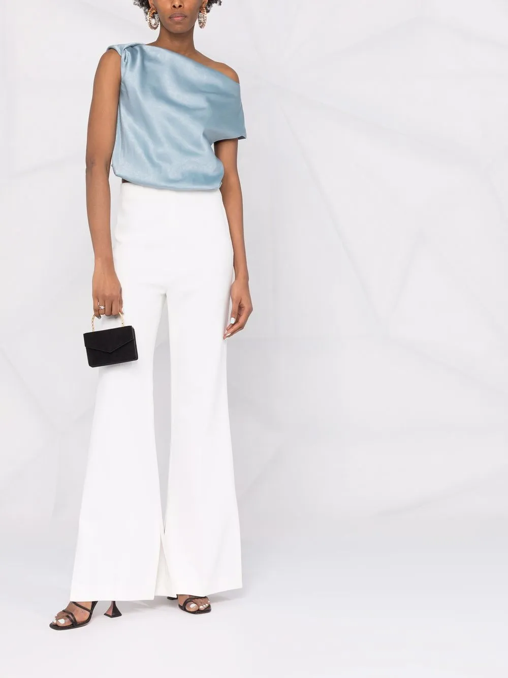 фото Roland mouret расклешенные брюки