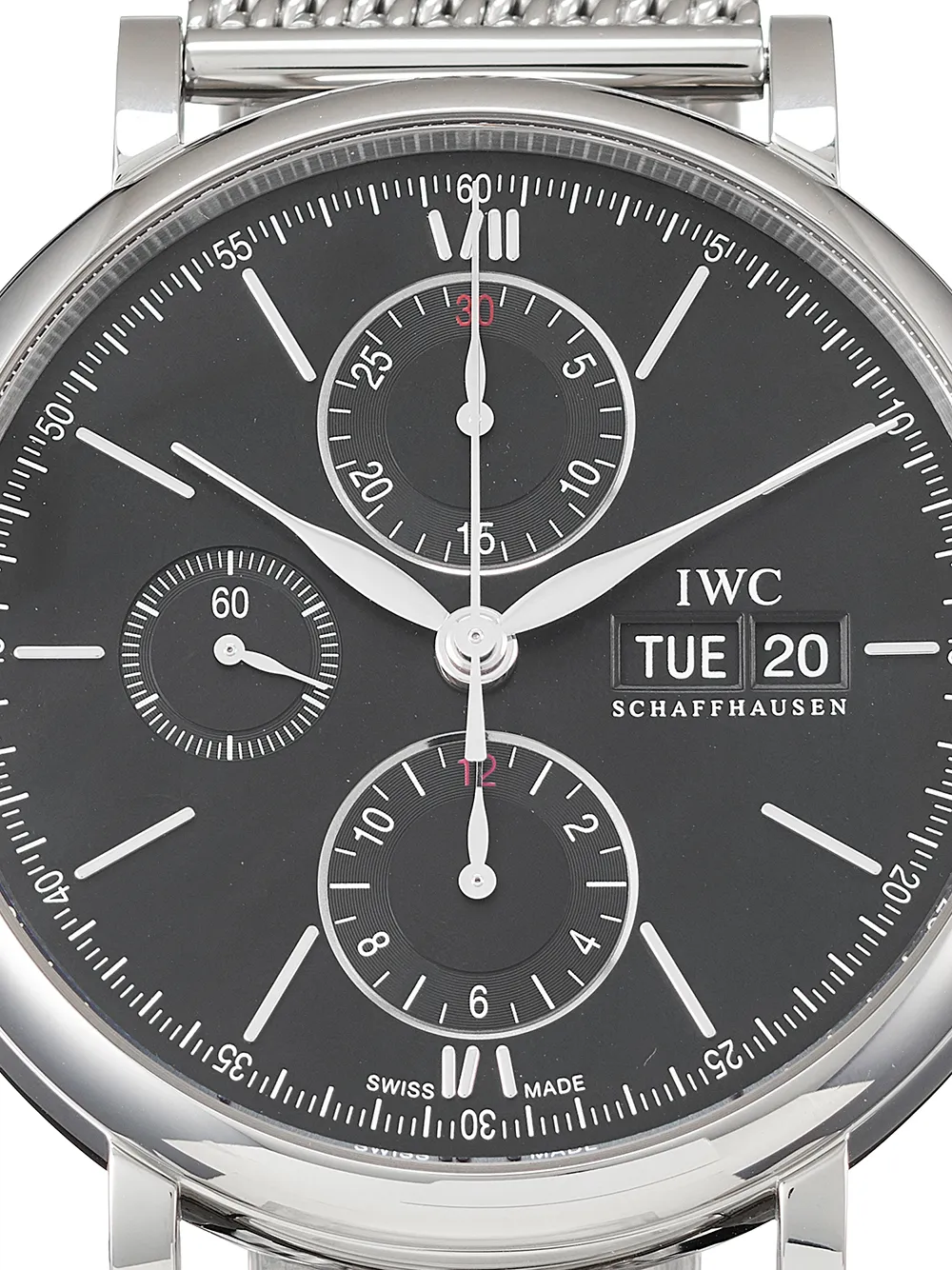 фото Iwc schaffhausen наручные часы portofino chronograph pre-owned 42 мм 2021-го года