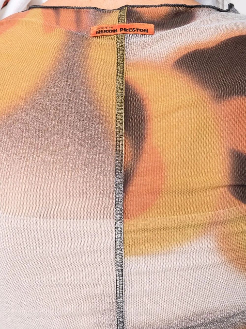 фото Heron preston топ с длинными рукавами и камуфляжным принтом