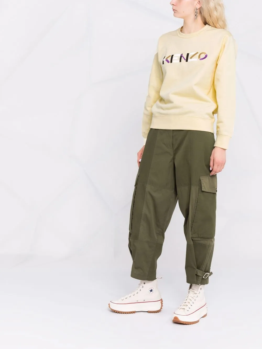 фото Kenzo толстовка с логотипом