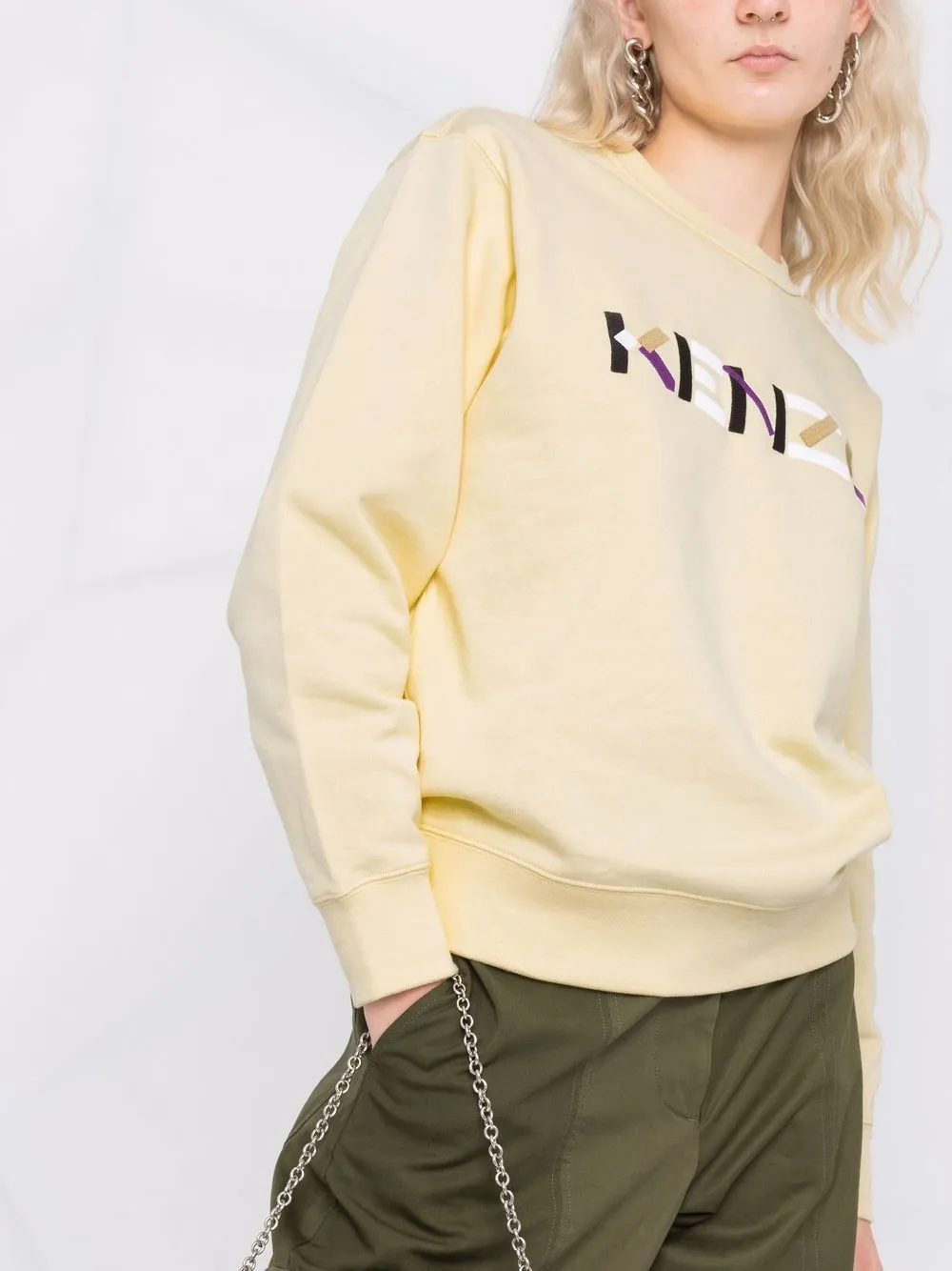 фото Kenzo толстовка с логотипом