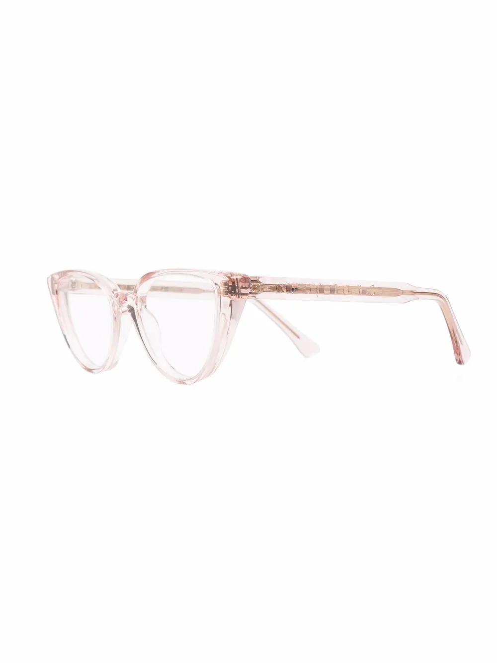 фото Ahlem солнцезащитные очки в прозрачной оправе 'кошачий глаз'