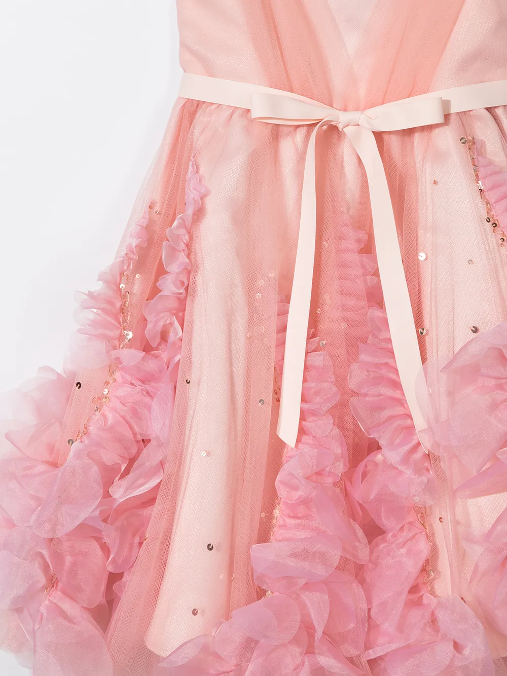 фото Marchesa notte mini платье из тюля