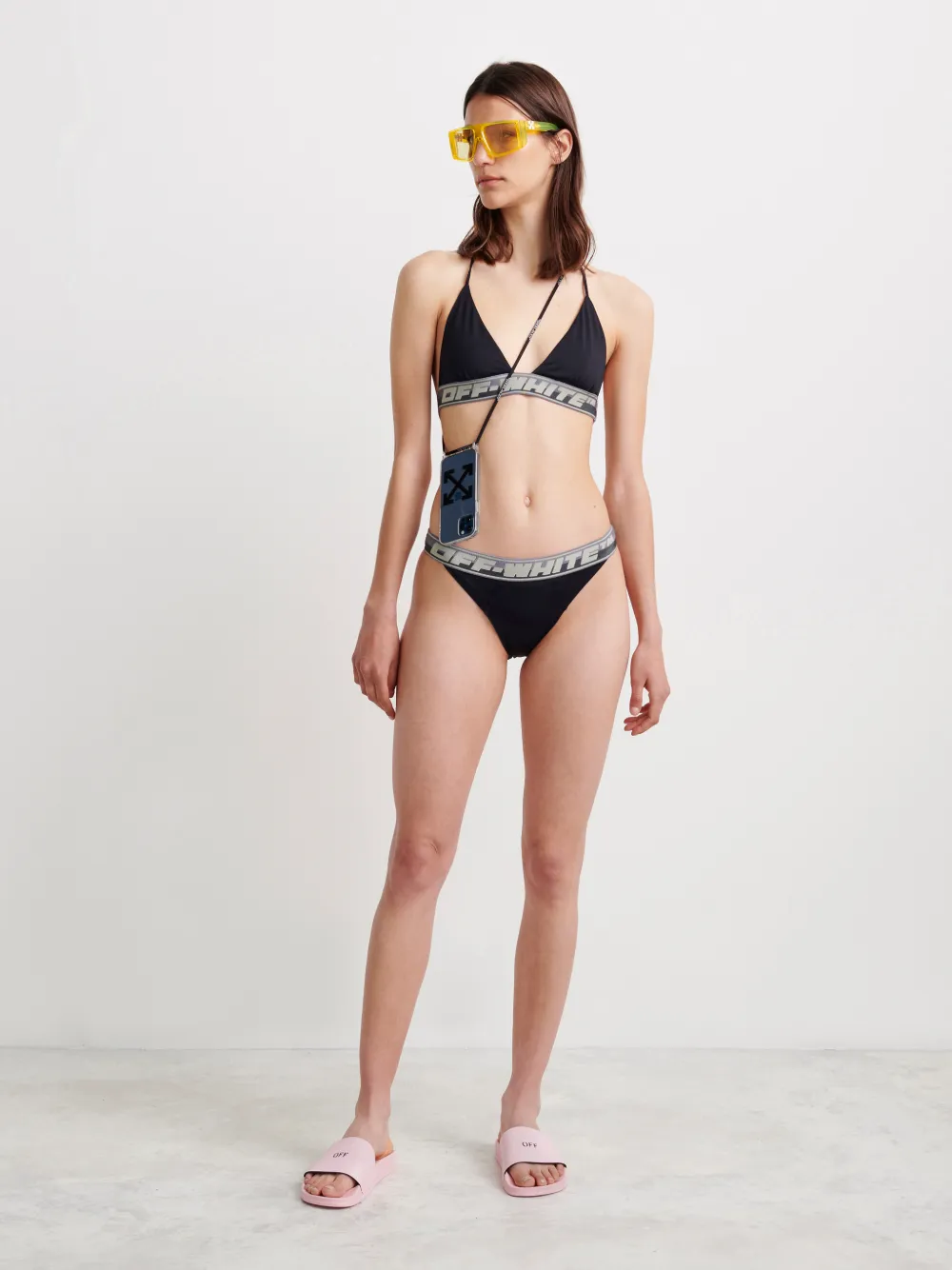 Logo Band Bikini Off White Official Site