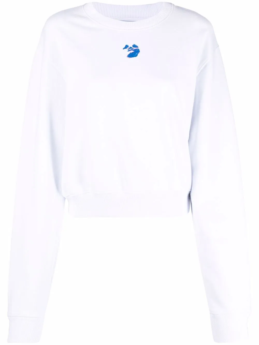 фото Off-white укороченная толстовка pen face