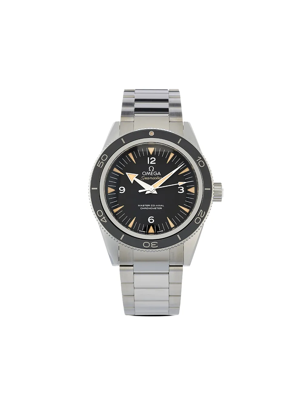 фото Omega наручные часы seamaster 300 master co-axial pre-owned 41 мм 2021-го года