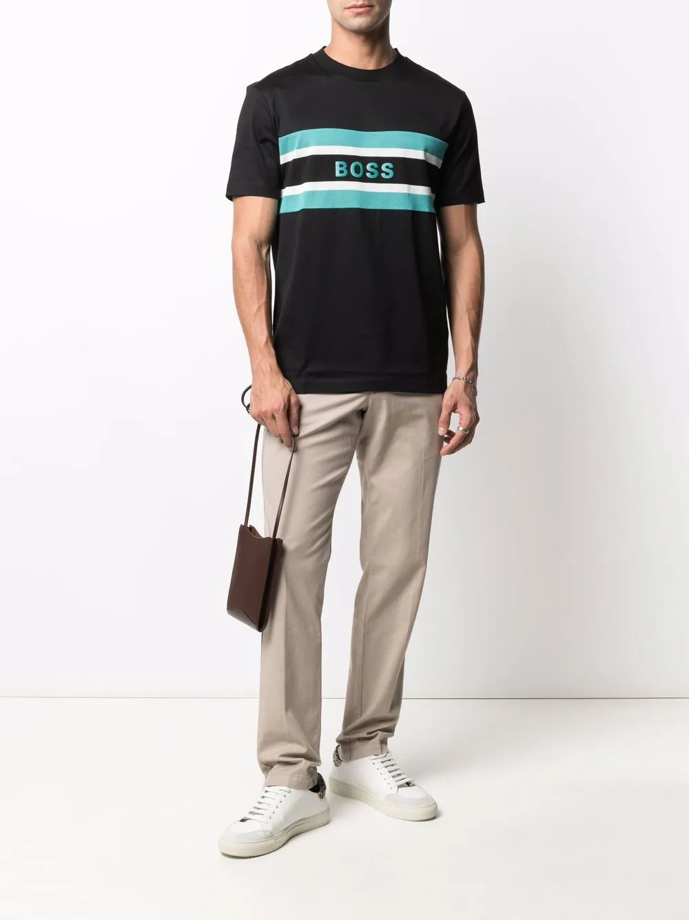 фото Boss hugo boss прямые брюки чинос