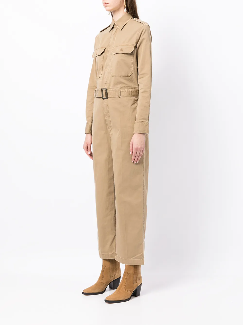 фото Polo ralph lauren комбинезон с длинными рукавами и поясом