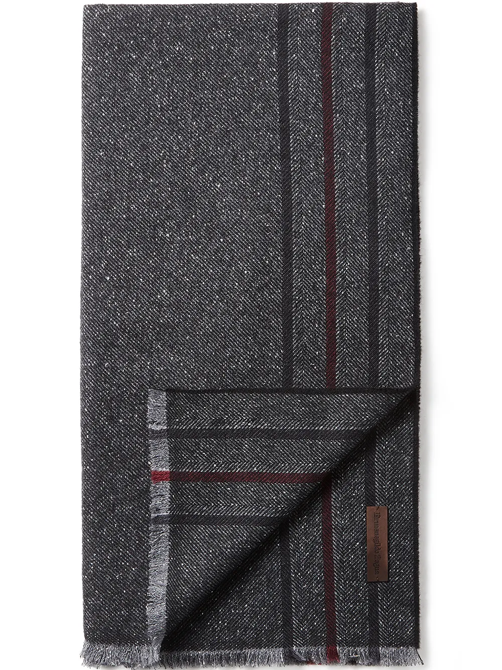 фото Ermenegildo zegna полосатый шарф