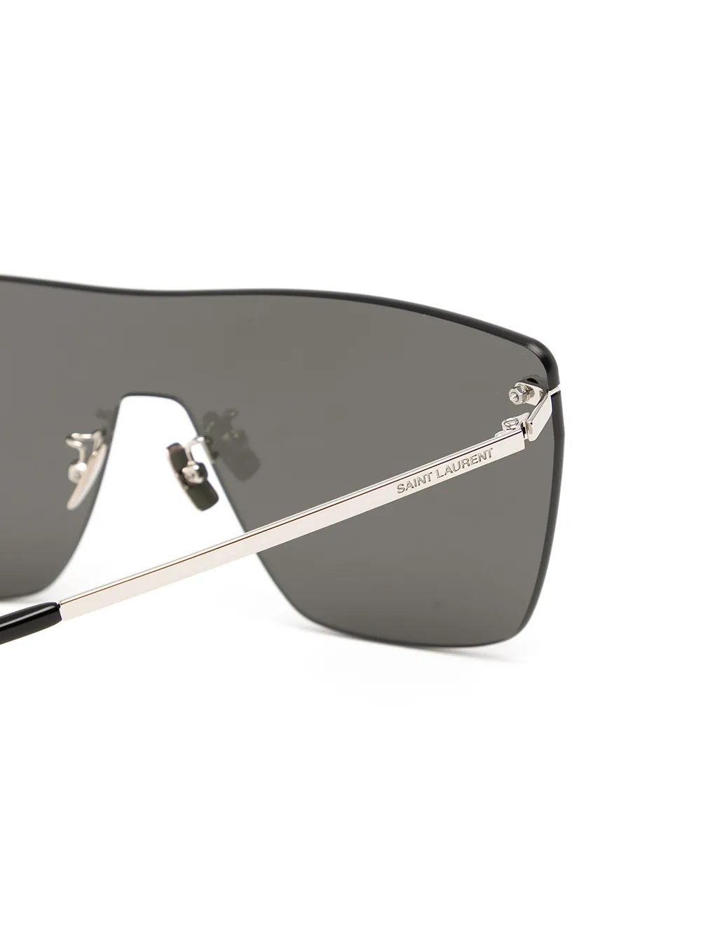 фото Saint laurent eyewear солнцезащитные очки-маска