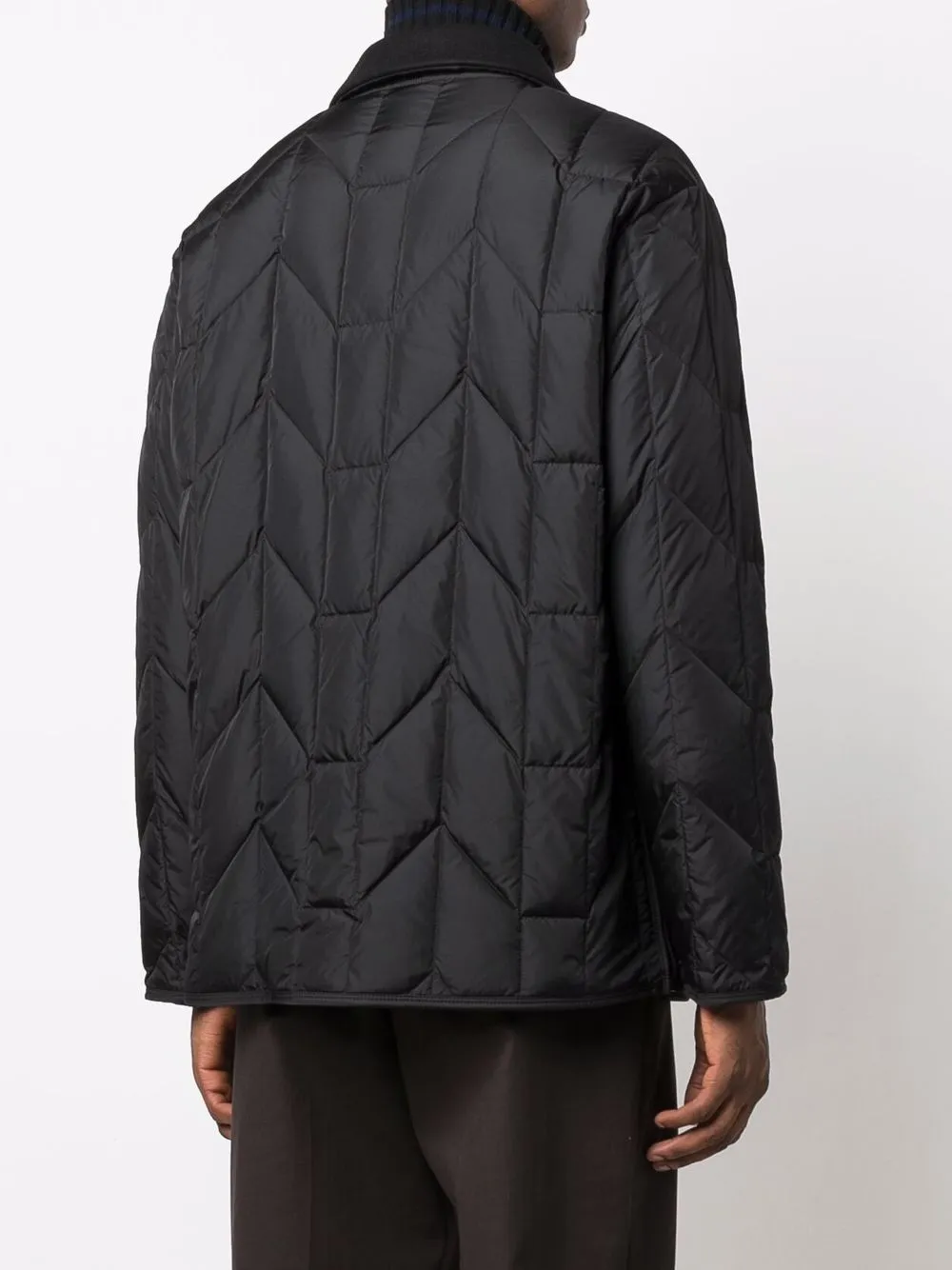 фото Moncler стеганый пуховик moreau