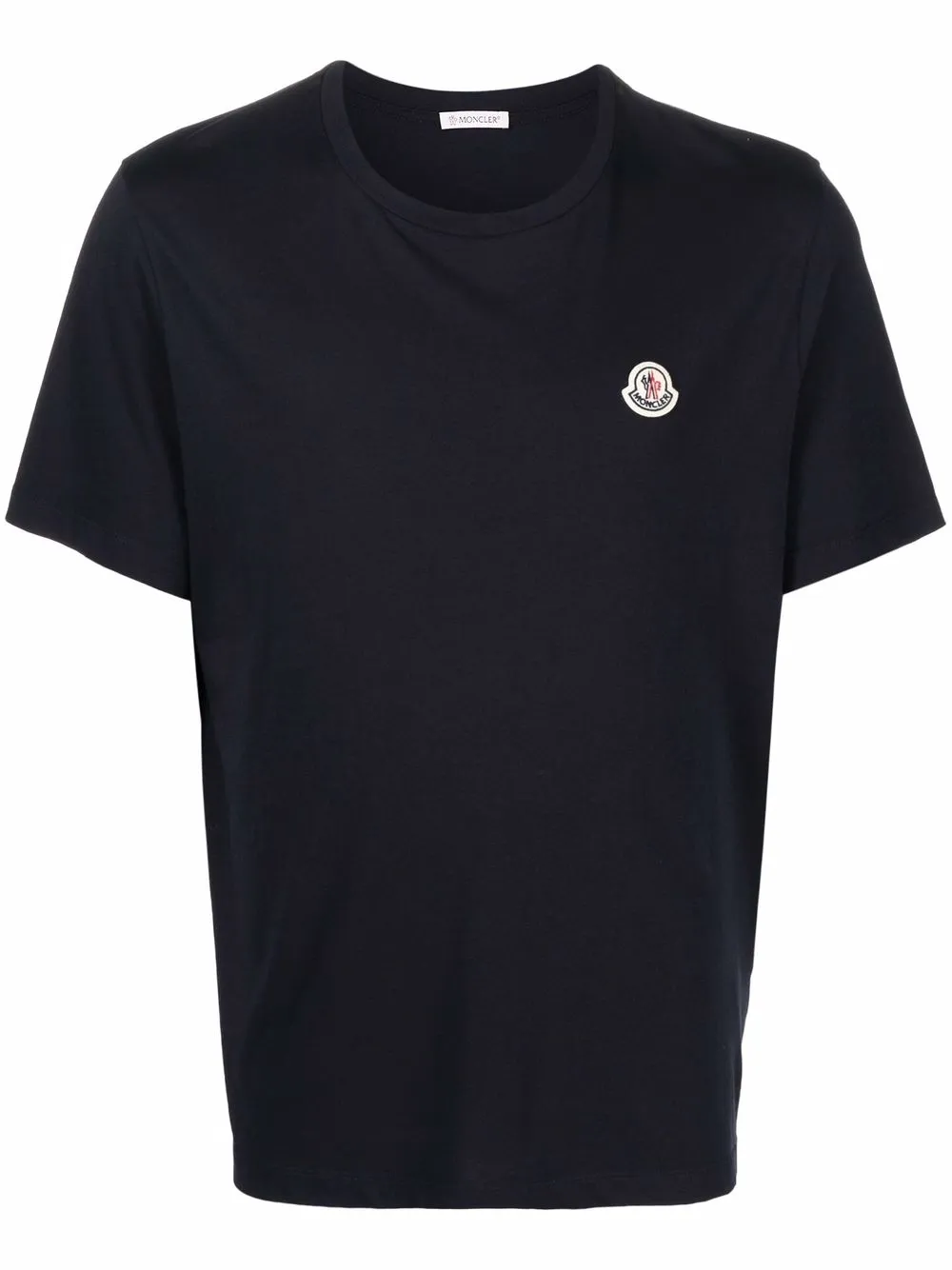 фото Moncler футболка с графичным принтом