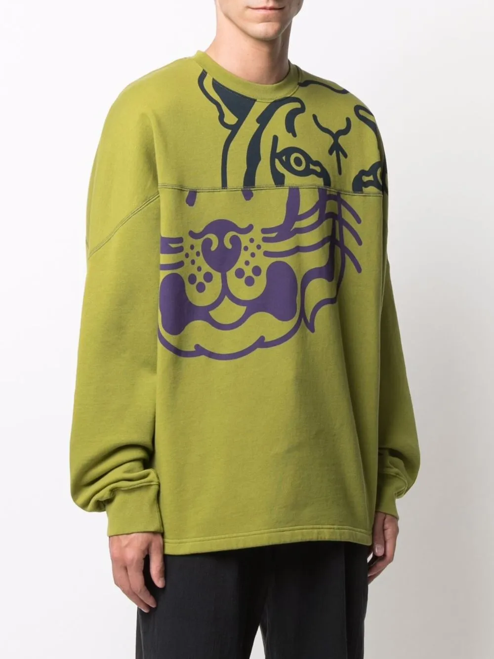 фото Kenzo толстовка с принтом tiger