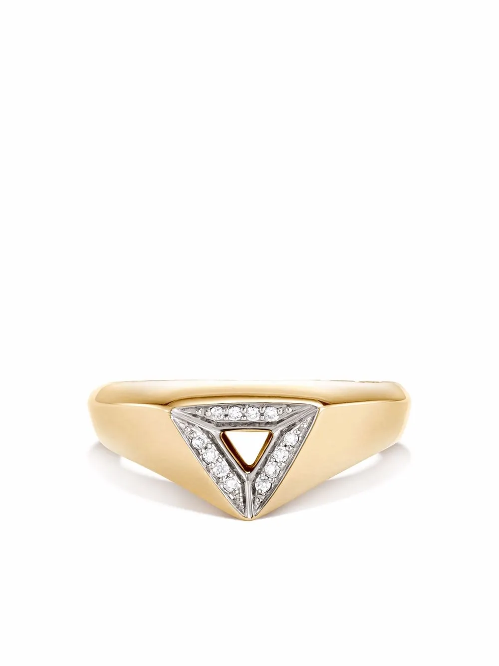 John Hardy anillo de sello Classic Chain Tiga en oro amarillo de 18Kt con diamantes - Dorado
John Hardy anillo de sello Classic Chain Tiga en oro amarillo de 18Kt con diamantes - Dorado