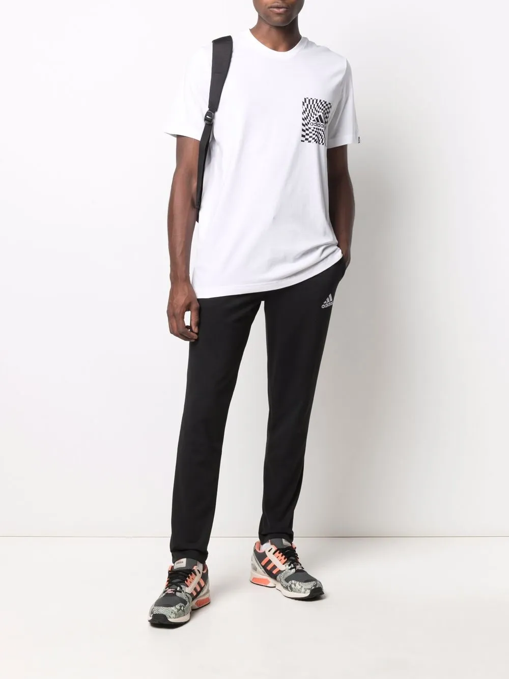 фото Adidas спортивные брюки с логотипом