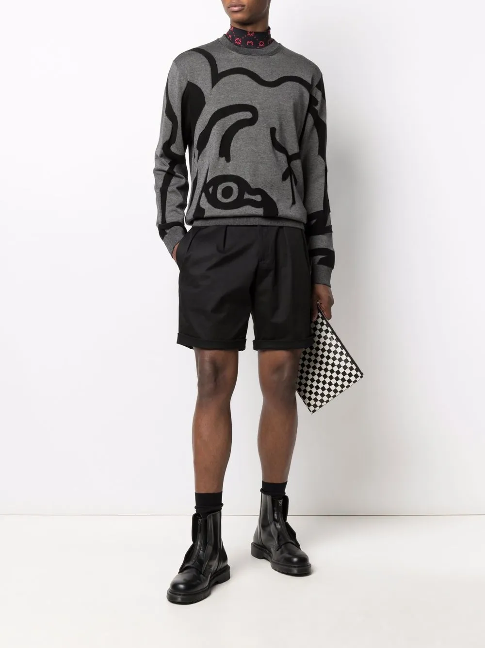 фото Kenzo толстовка с абстрактным принтом