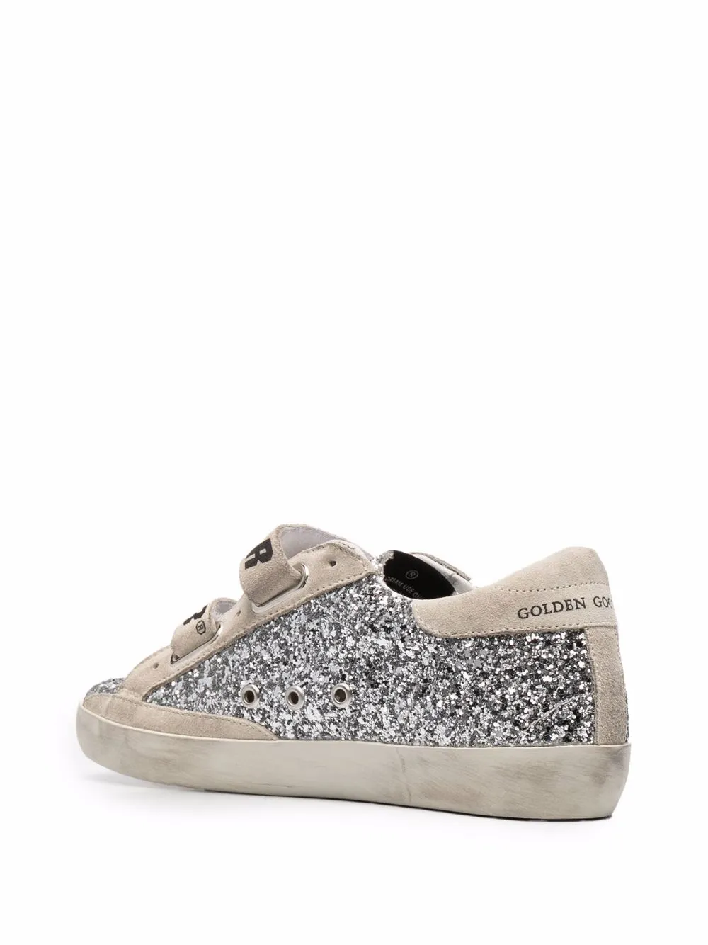 фото Golden goose кеды s-star с блестками