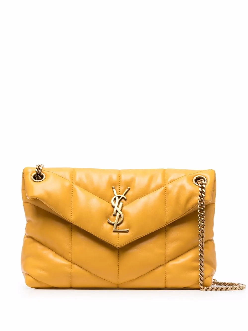 фото Saint laurent стеганая сумка на плечо loulou