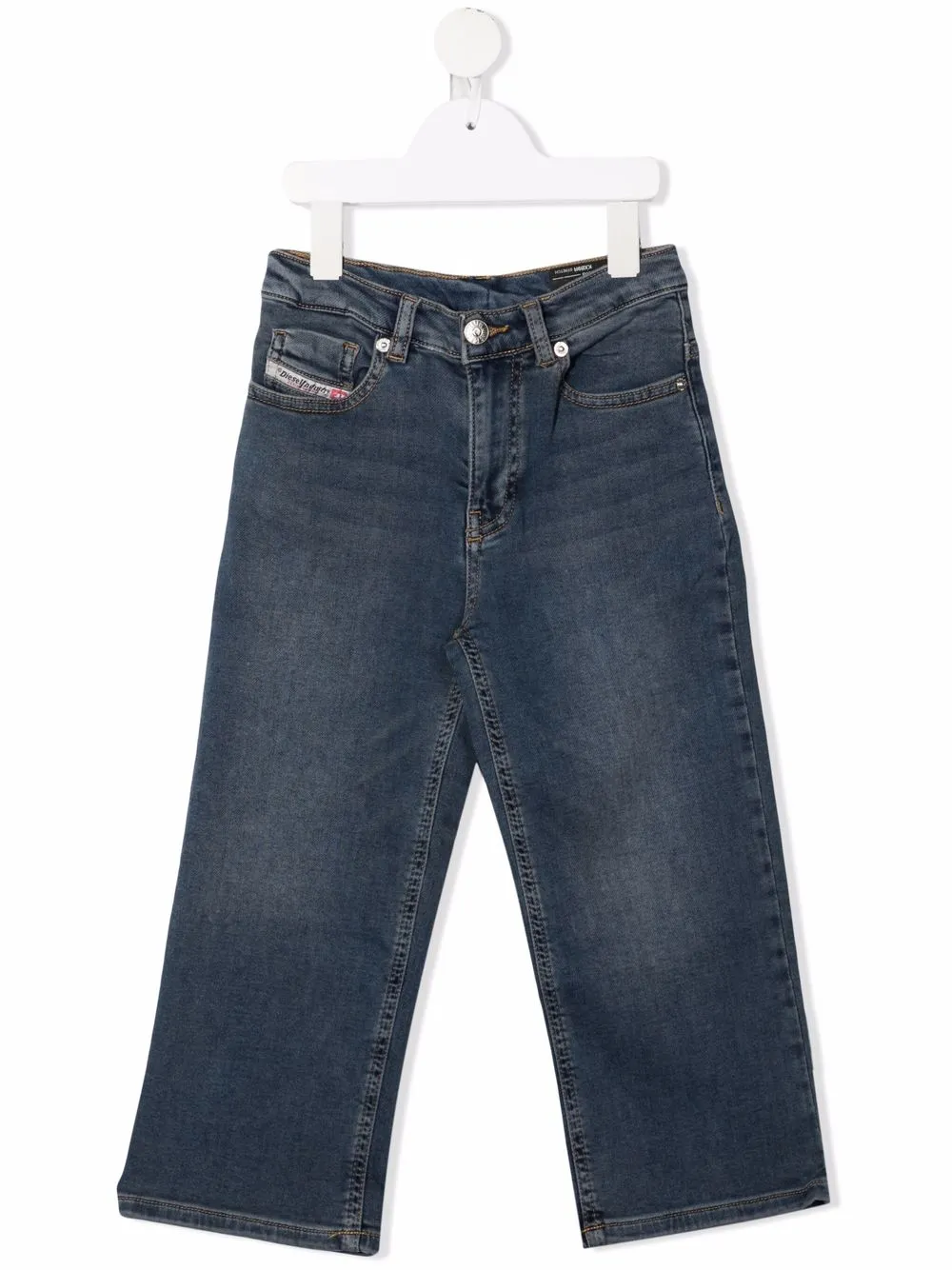 Diesel Kids jeans rectos - Azul