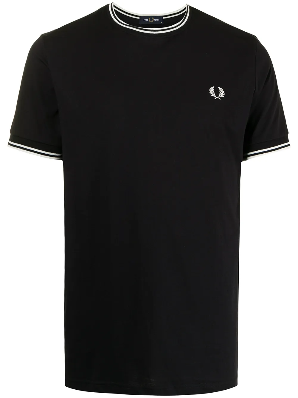 фото Fred perry футболка с вышитым логотипом