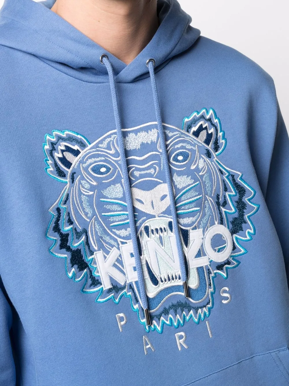 фото Kenzo худи свободного кроя с вышивкой tiger