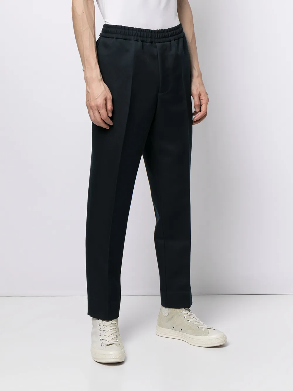 фото Golden goose брюки с эластичным поясом и заклепками