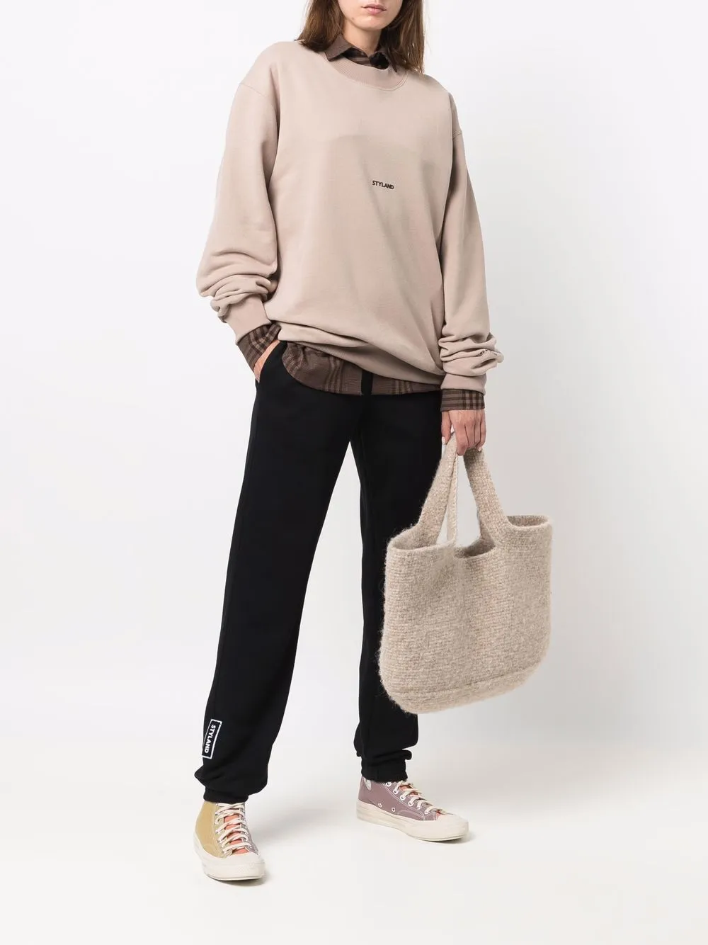 фото Styland толстовка с логотипом