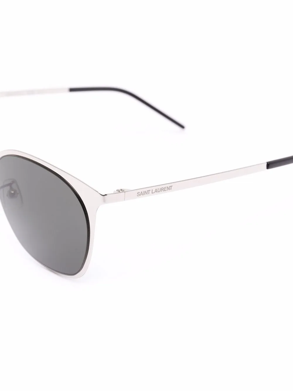 фото Saint laurent eyewear солнцезащитные очки sl28 в круглой оправе