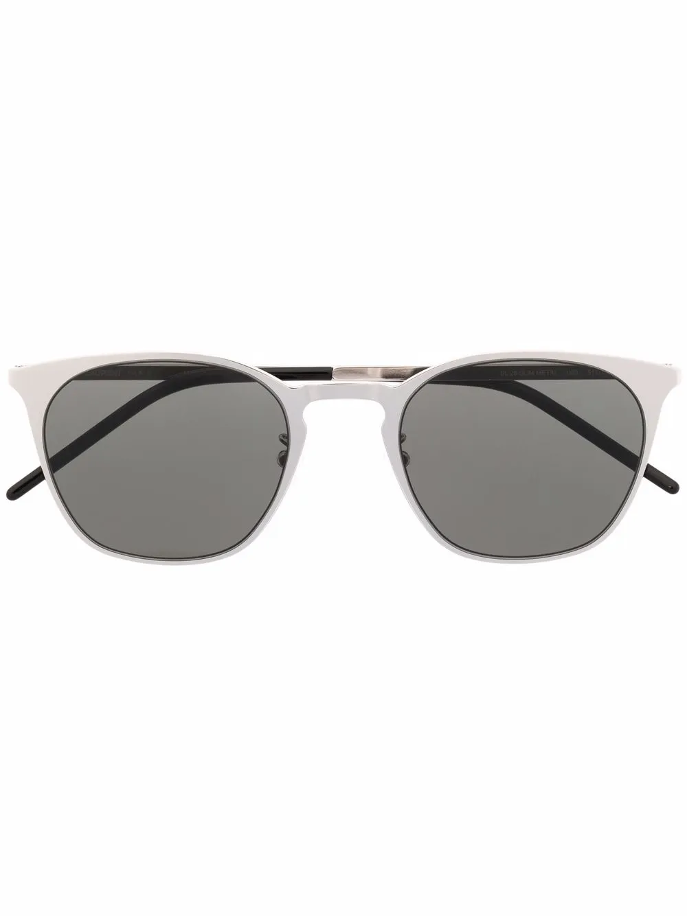 фото Saint laurent eyewear солнцезащитные очки sl28 в круглой оправе