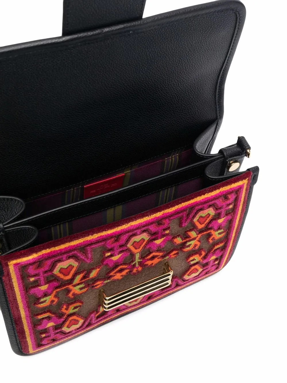 фото Etro жаккардовая сумка на плечо с узором