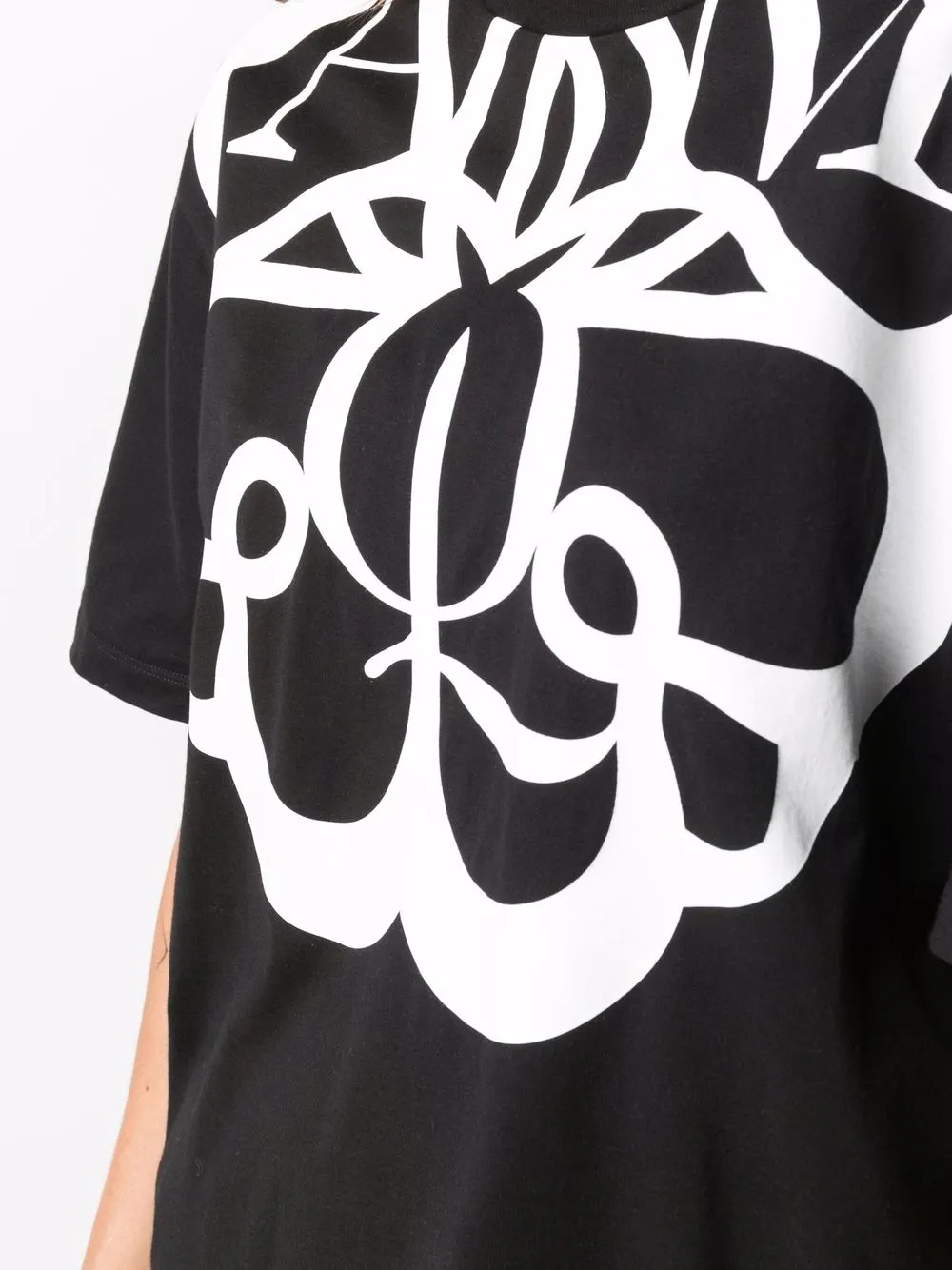 фото Alexander mcqueen футболка exploded seal с логотипом