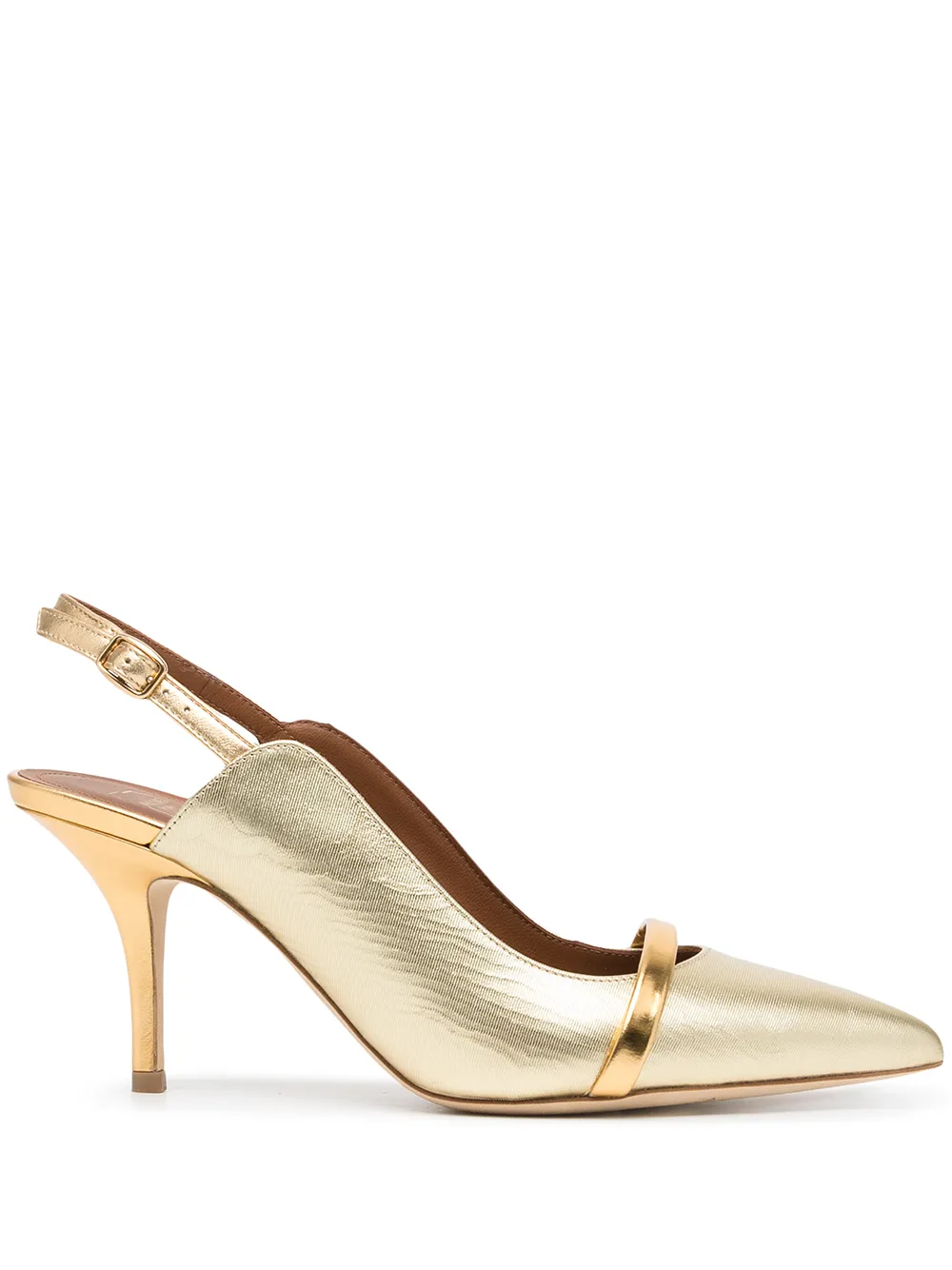 фото Malone souliers туфли marion с эффектом металлик