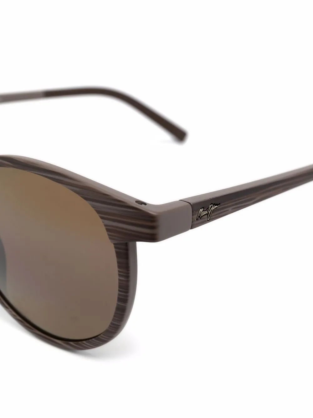 фото Maui jim солнцезащитные очки в круглой оправе