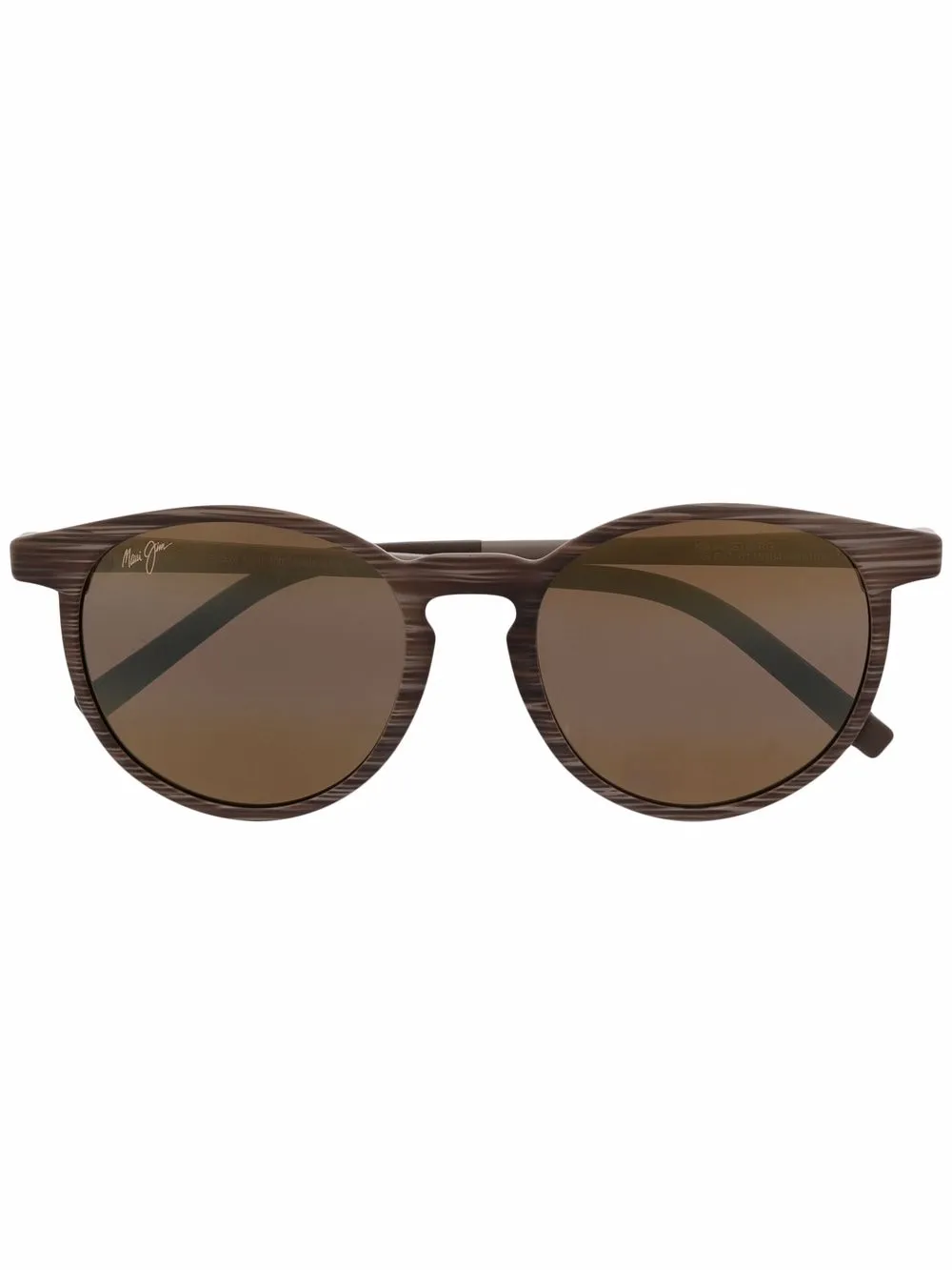 фото Maui jim солнцезащитные очки в круглой оправе