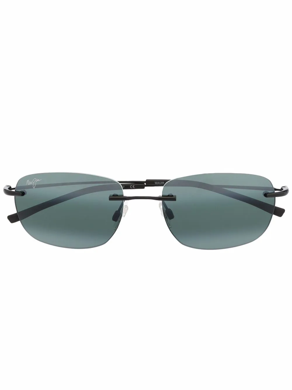 фото Maui jim солнцезащитные очки в овальной оправе