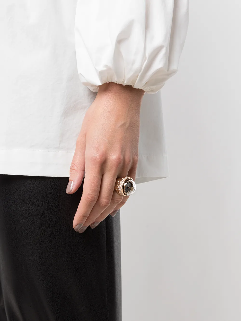 фото Dreamboule кольцо free & fun из розового золота с бриллиантами