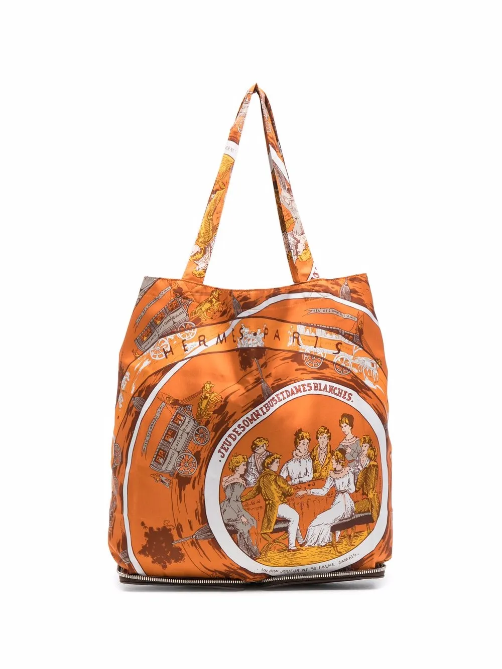 фото Hermès сумка-тоут jeu des omnibus 2008-го года