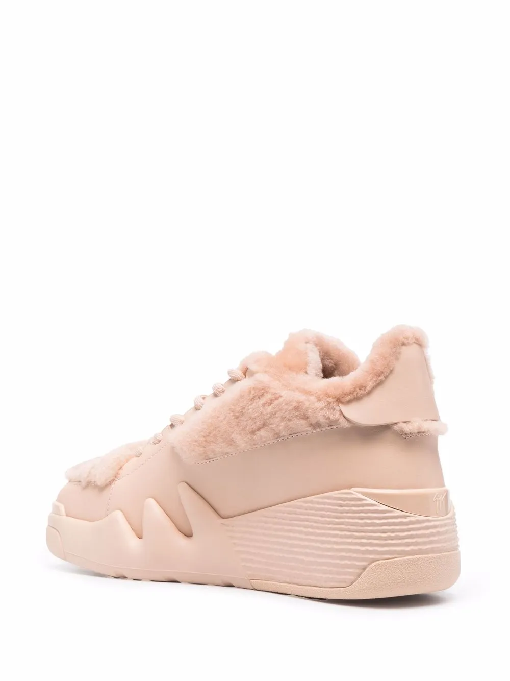 фото Giuseppe zanotti высокие кроссовки с отделкой из овчины
