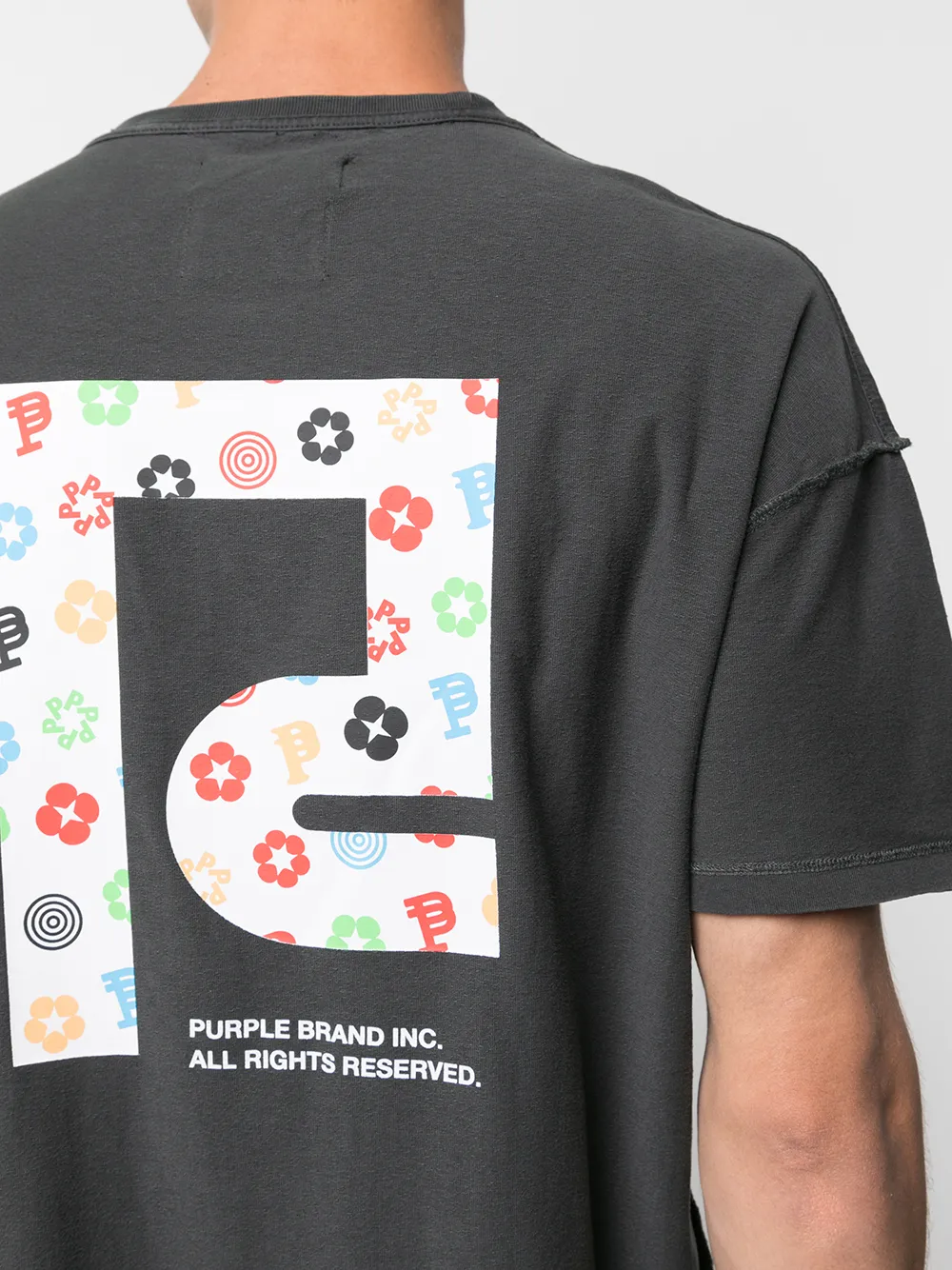фото Purple brand футболка с логотипом