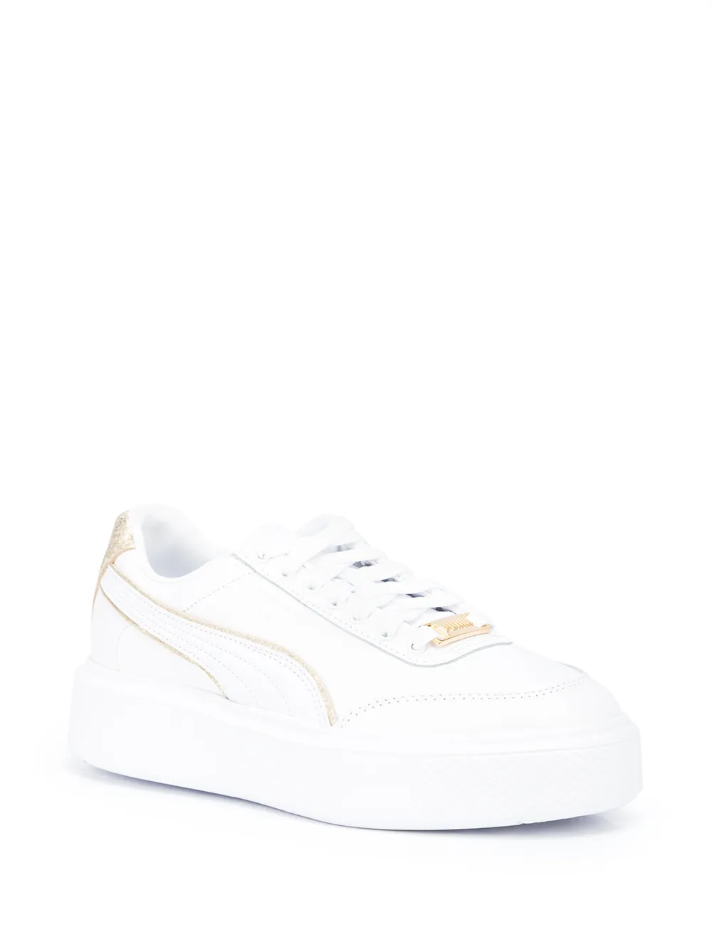 фото Puma кроссовки oslo maja с контрастной окантовкой