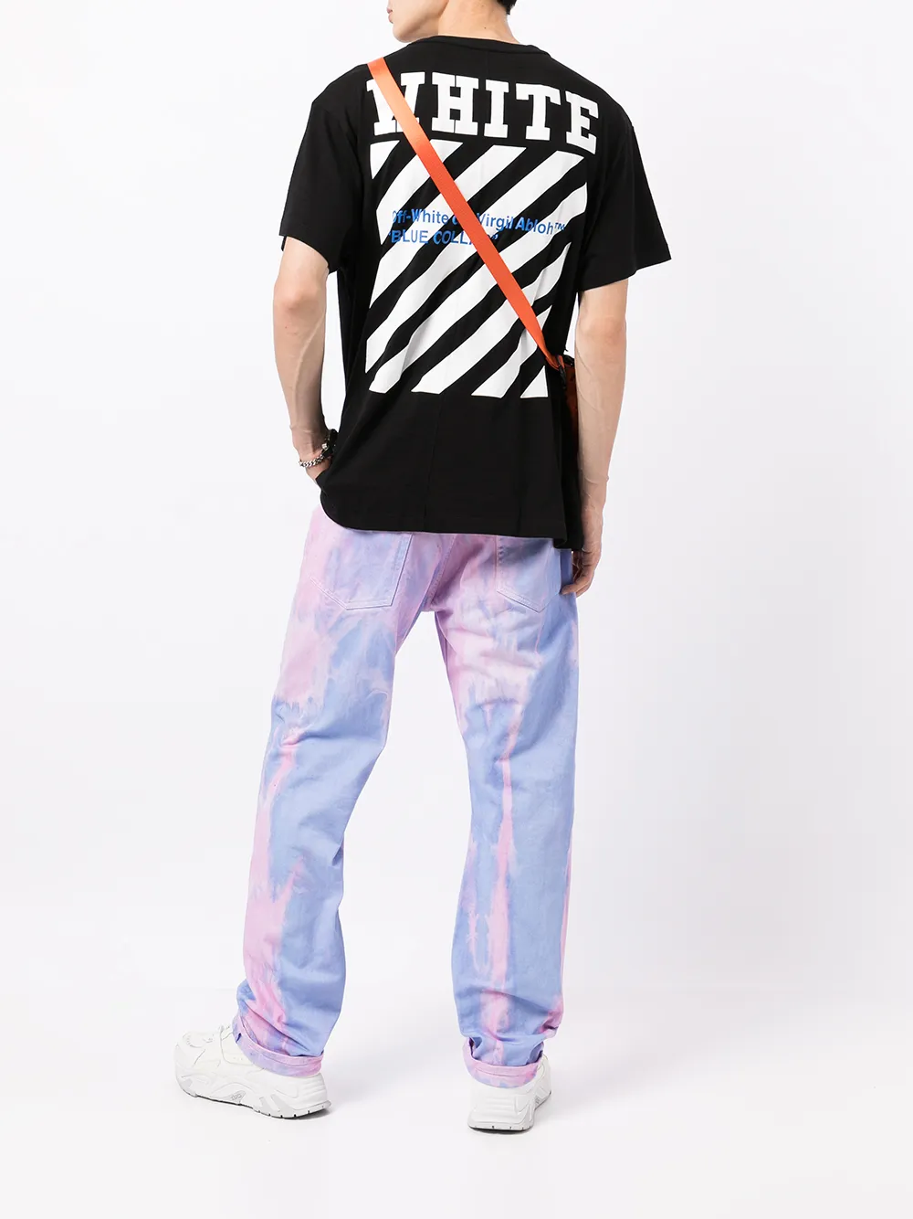 фото Off-white футболка с принтом