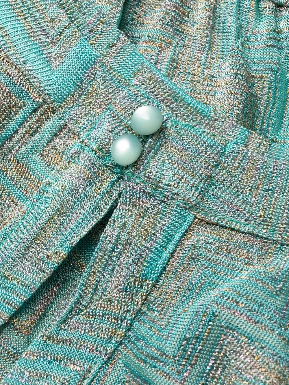 фото Missoni пляжный комбинезон с узором зигзаг