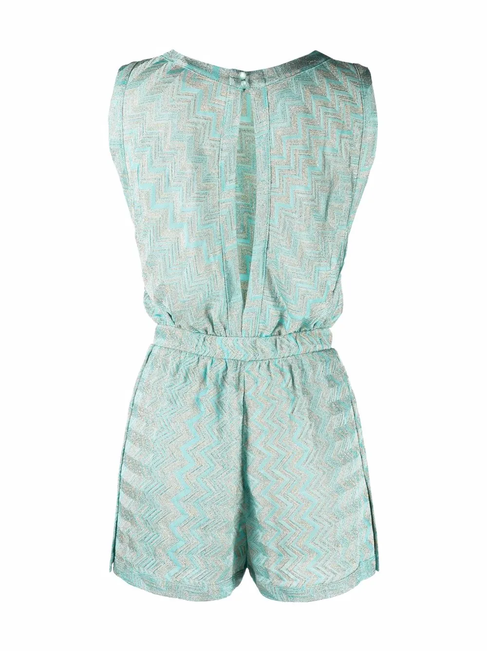 фото Missoni пляжный комбинезон с узором зигзаг