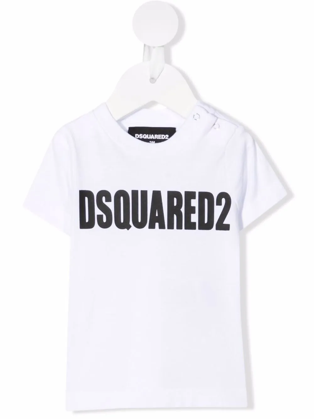фото Dsquared2 kids футболка с логотипом